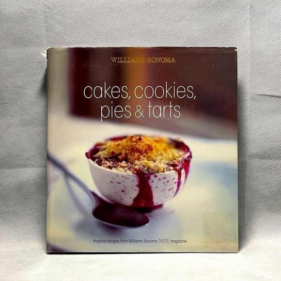 Recipes Book Williams-Sonoma Cakes Cookies Pies & Tarts Baking Recipes Cookbook - Picture 1 of 2
